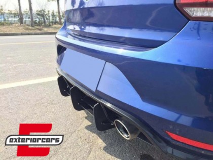 Splitter difuzora zraka GTI dizajn / VW Polo 6R GTI (2011-2018), RDLVWPO6RGTI