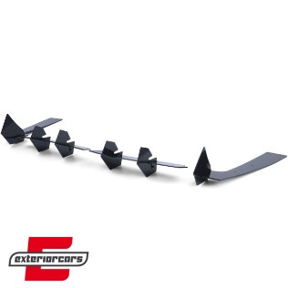 Splitter difuzora zraka (piano crna) / Ford Mustang GT MK6 (2014-2017), 40442