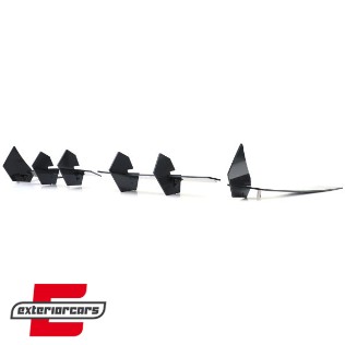 Splitter difuzora zraka (piano crna) / Ford Mustang GT MK6 (2014-2017), 40442