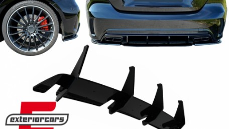Splitter difuzora zraka (piano crna) / Mercedes A-klasa W176 A45 Hatchback (2015-2018), RDLMBW176