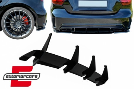 Splitter difuzora zraka (piano crna) / Mercedes A-klasa W176 A45 Hatchback (2015-2018), RDLMBW176