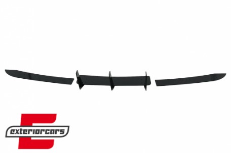 Splitter difuzora zraka (piano crna) / Mercedes C-klasa W204 C204 Limuzina Coupe (2012-2014), RDEXMBW204
