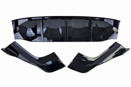 Splitter difuzora zraka (piano crna) / Mercedes GLC Coupe C254 Sport Line (2022-2026), 43585