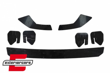 Splitter difuzora zraka (piano crna) / VW Golf 8 Hatchback Mk8/MQB (2020-), 41433