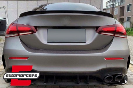 Splitteri zadnjeg branika AMG dizajn (piano crna) / Mercedes A-klasa V177 A35 A45 AMG limuzina (2018-12.2022), GCP-SW-MB-071