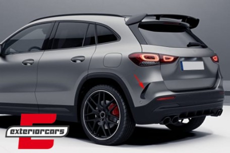 Splitteri zadnjeg branika Sport line (piano crna) / Mercedes GLA SUV H247 (2020-), RFOBH247