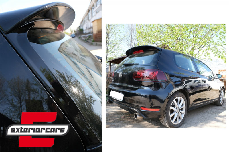 Spojler stražnjeg stakla (piano crna) / VW Golf 6 (2008-2012), TRFVWG6