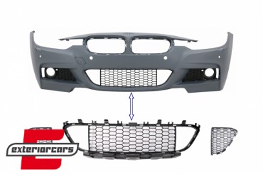 Središnja donja mrežica prednjeg branika M paket dizajn / BMW serije 3 F30 F31 (2011-2019), COFBGBMF30MT