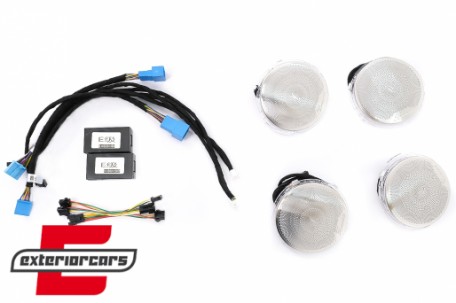 Srednji poklopac zvučnika na vratima 64 boje LED / Mercedes E-klasa W213 S213 C238 (2016-2019), MDSPK63CW213