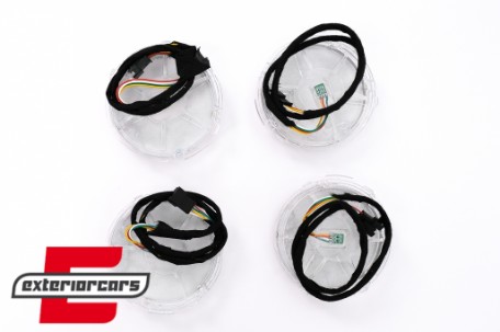 Srednji poklopac zvučnika na vratima 64 boje LED / Mercedes E-klasa W213 S213 C238 (2016-2019), MDSPK63CW213