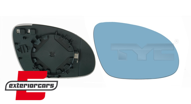 Staklo retrovizora (desna strana) / Seat Alhambra + Škoda Superb + VW Golf 5 6 Plus Eos Passat Jetta Sharan (2003-2014), 337-0303-1