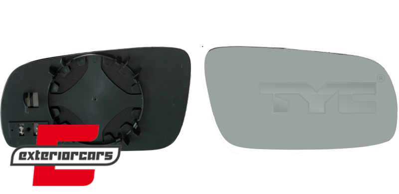 Staklo retrovizora (desna strana) / Seat Arosa Leon Toledo Cordoba Ibiza + VW Bora Golf 4 Lupo Passat Polo + Škoda Superb (1996-2006), 337-0253-1