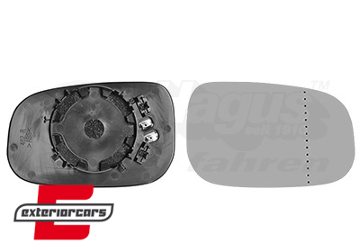 Staklo retrovizora (desna strana) / Volvo C30 + C70 + S40 + S60 + V50 + V70 (2006-2010), 338-0041-1