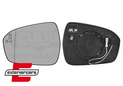 Staklo retrovizora (lijeva strana) / Ford Mondeo Mk5 (2014-), 310-0252-1