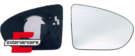 Staklo retrovizora (lijeva strana) / NISSAN QASHQAI (02.2007-04.2014), 324-0030-1