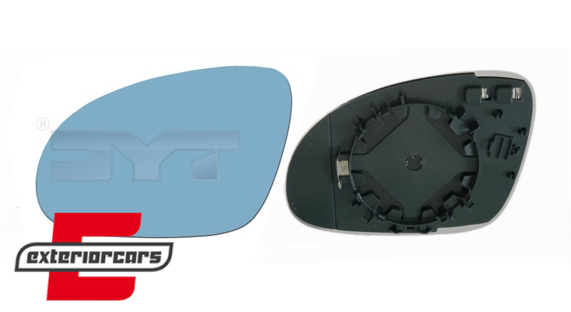Staklo retrovizora (lijeva strana) / Seat Alhambra + Škoda Superb + VW Golf 5 6 Plus Eos Passat Jetta Sharan (2003-2014), 337-0304-1