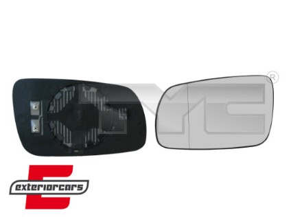 Staklo retrovizora (lijeva strana) / Seat Alhambra + VW Sharan (1998-2009), 337-0074-1