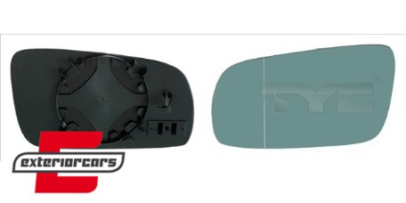 Staklo retrovizora (lijeva strana) / Seat Arosa Leon Toledo Cordoba Ibiza + VW Bora Golf 4 Lupo Passat Polo (1996-2006), 337-0296-1