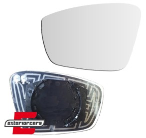 Staklo retrovizora (lijeva strana) / SEAT TOLEDO + ŠKODA RAPID + FABIA (07.2012-), 332-0058-1