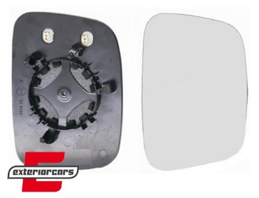 Staklo retrovizora (lijeva strana) / VW CADDY + T5 (04.2003-), 337-0148-1