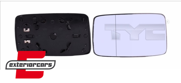 Staklo retrovizora (lijeva strana) / VW GOLF 3 + VENTO + SEAT CORDOBA + IBIZA (1991-1999), 331-0006-1