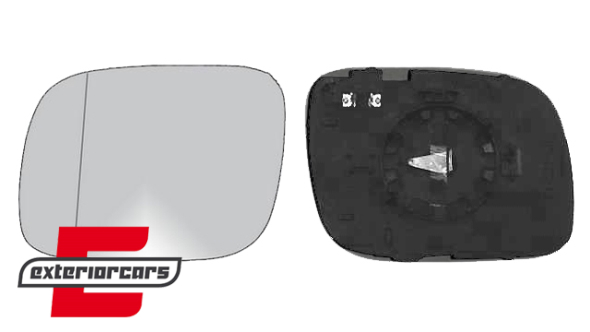 Staklo retrovizora (lijeva strana) / VW Touareg (2002-2006), 337-0262-1
