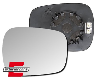 Staklo retrovizora (lijeva=desna strana) / RENAULT KANGOO + NISSAN KUBISTAR (06.2001-10.2009), 328-0265-1