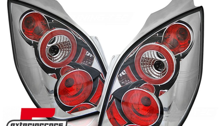 Stražnja svjetla (chrome) / Citroen C2 hatchback (11.2003-2010), LTCI06