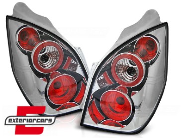 Stražnja svjetla (chrome) / Citroen C2 hatchback (11.2003-2010), LTCI06