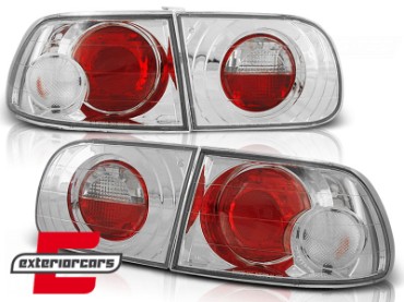 Stražnja svjetla (chrome) / Honda Civic hatchback (1991-1995), LTHO02