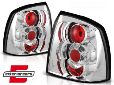 Stražnja svjetla (chrome) / Opel Astra G (1997-2004) hatchback 3V 5V, LTOP07