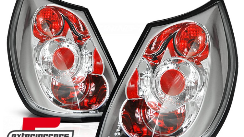 Stražnja svjetla (chrome) / Renault Scenic (2003-2006), LTRE21