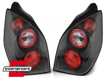 Stražnja svjetla (crna) / Citroen C2 hatchback (11.2003-2010), LTCI07