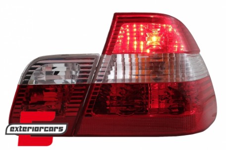 Stražnja svjetla (crvena/kristal) / BMW serije 3 E46 limuzina (1998-08.2001), LTBM16