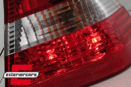 Stražnja svjetla (crvena/kristal) / BMW serije 3 E46 limuzina (1998-08.2001), LTBM16
