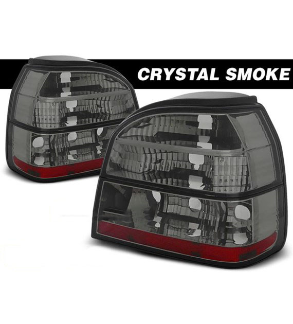 Stražnja svjetla (kristal/smoke) / Volkswagen Golf 3 (09.1991-08.1997), LTVW60