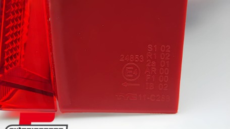 Stražnje svjetlo (desna strana) / Škoda Fabia (2006-2014), 11-12267-01-2