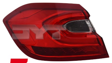 Stražnje svjetlo LED (lijeva strana) / Ford Fiesta Mk7 (2017-2021), 11-15360-06-2