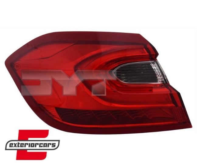 Stražnje svjetlo LED (lijeva strana) / Ford Fiesta Mk7 (2017-2021), 11-15360-06-2