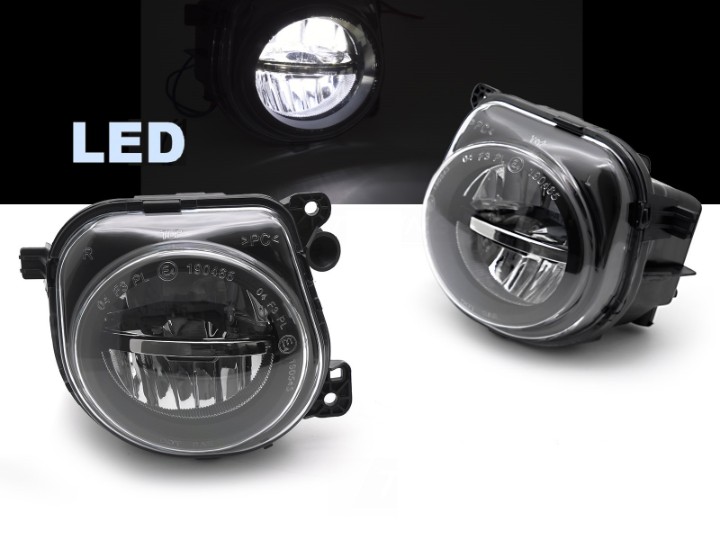 Svjetla za maglu LED Facelift M paket dizajn / BMW serije 5 F07 F10 F11 F18 LCI (2014-2017), FLBMEF10LCI