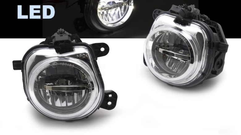 Svjetla za maglu LED (kristal) / BMW X3 F25 LCI X4 F26 X5 F15 X6 F16 (2014-2019), HABM26