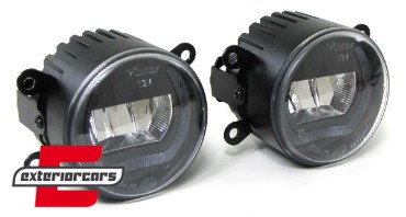 Svjetla za maglu LED sa dnevnim svjetlima (chrome) / Citroen C1 C5 (2004-2008) C6 (2005-2012), 29999_1