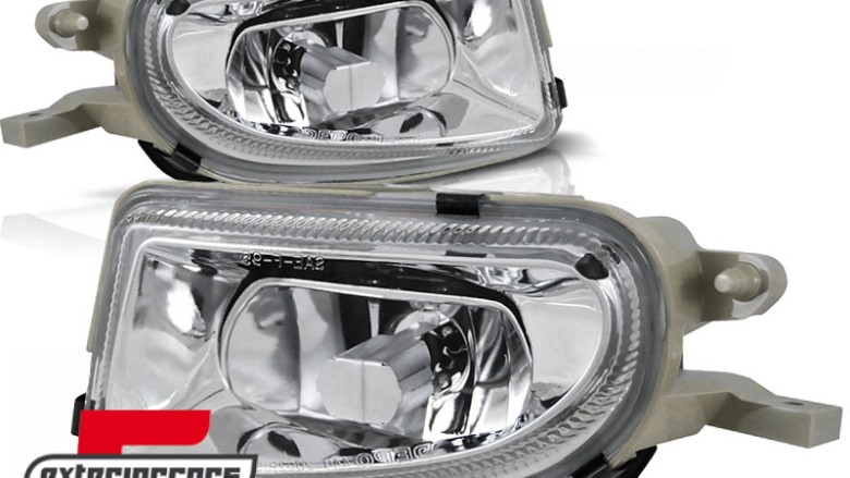 Svjetla za maglu (maglenke) (chrome) / Mercedes E klasa W210 S210 (1999-2002) SLK R170 (1996-2000) CLK W208 (1998-2002), HAME02