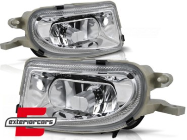 Svjetla za maglu (maglenke) (chrome) / Mercedes E klasa W210 S210 (1999-2002) SLK R170 (1996-2000) CLK W208 (1998-2002), HAME02