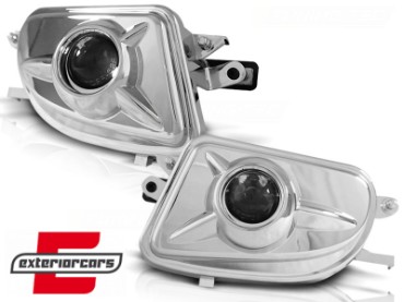 Svjetla za maglu (maglenke) (chrome) / Mercedes E klasa W210 S210 (1999-2002) SLK R170 (1996-2000) CLK W208 (1998-2002), HAME05