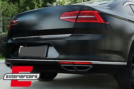 Ukrasni okviri nastavaci auspuha (piano crna) / VW Passat B8 3G GTE / Alltrack (2015-2019), MTVWPAB8
