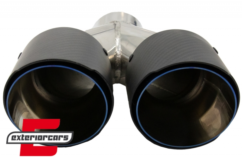 Univerzalni nastavak auspuha Carbon look-mat obrada, KLT078