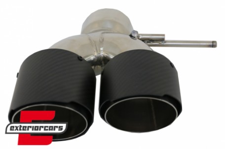 Univerzalni nastavci auspuha Carbon look, KLT077PB