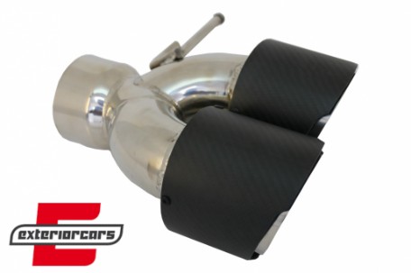 Univerzalni nastavci auspuha Carbon look, KLT077PB
