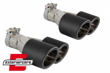 Univerzalni nastavci auspuha Carbon look-mat obrada, GJET-024